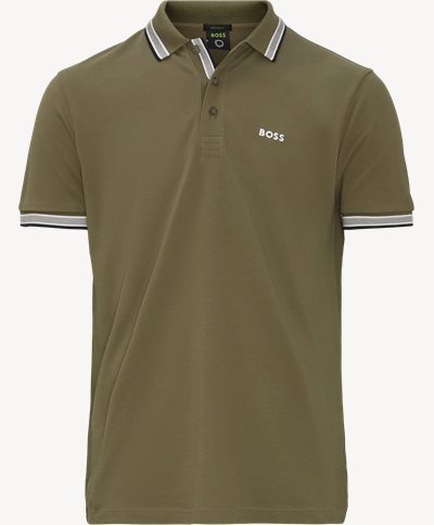 Paddy Pique Polo T-shirt Regular fit | Paddy Pique Polo T-shirt | Grön