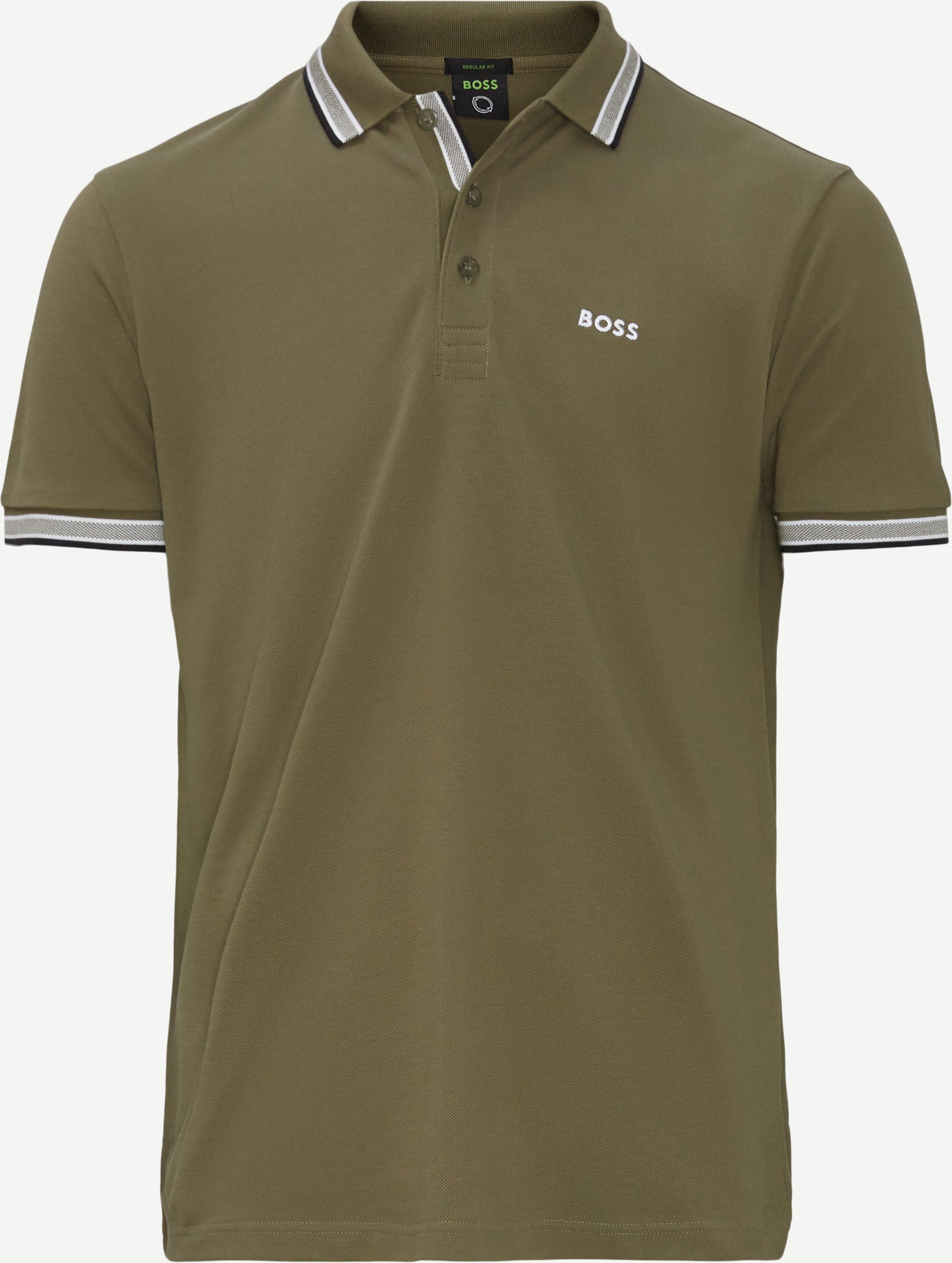 Paddy Pique Polo T-Shirt - T-shirts - Regular fit - Grøn