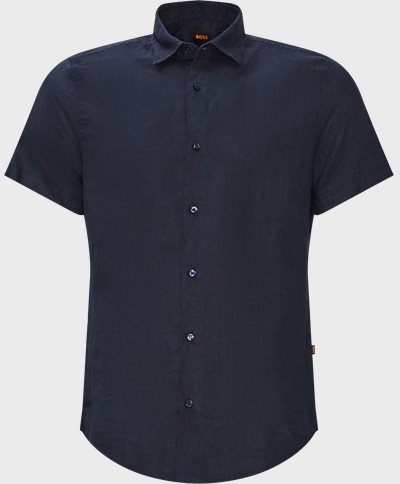 BOSS Casual Short-sleeved shirts 50467417 RASH Blue