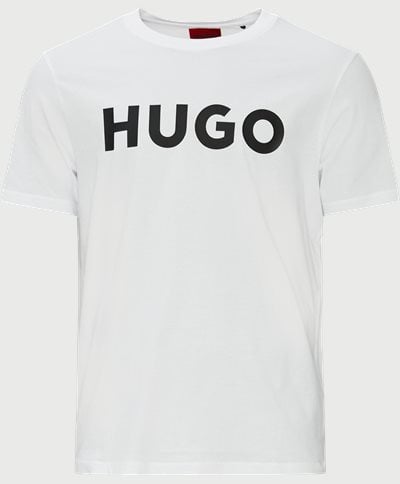 HUGO T-shirts 50467556 DULIVIO Hvid