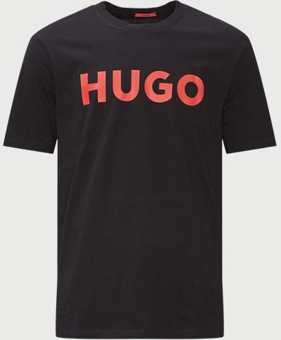 HUGO T-shirts 50467556 DULIVIO Svart