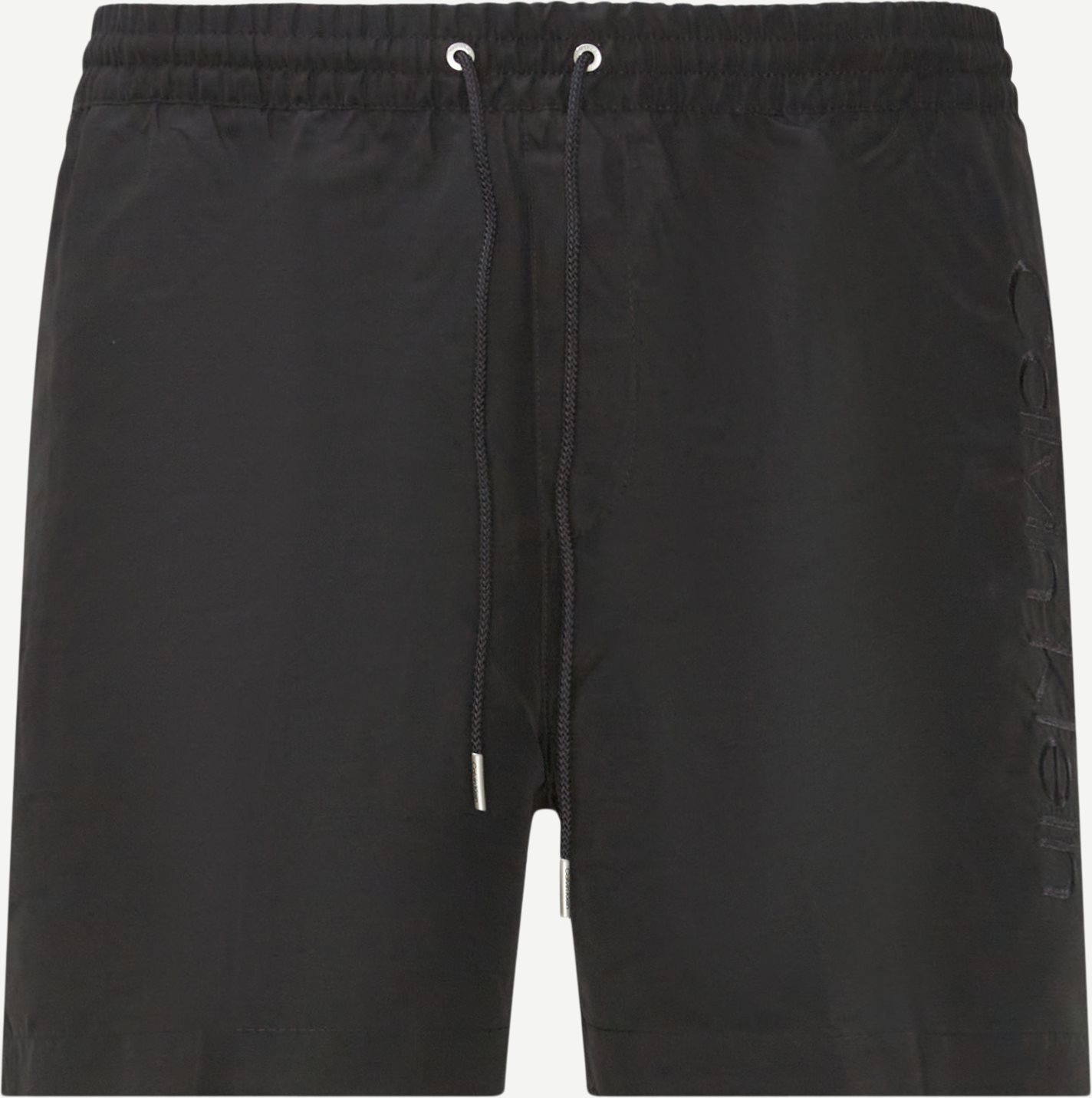 Medium Drawstring Badeshorts - Shorts - Sort