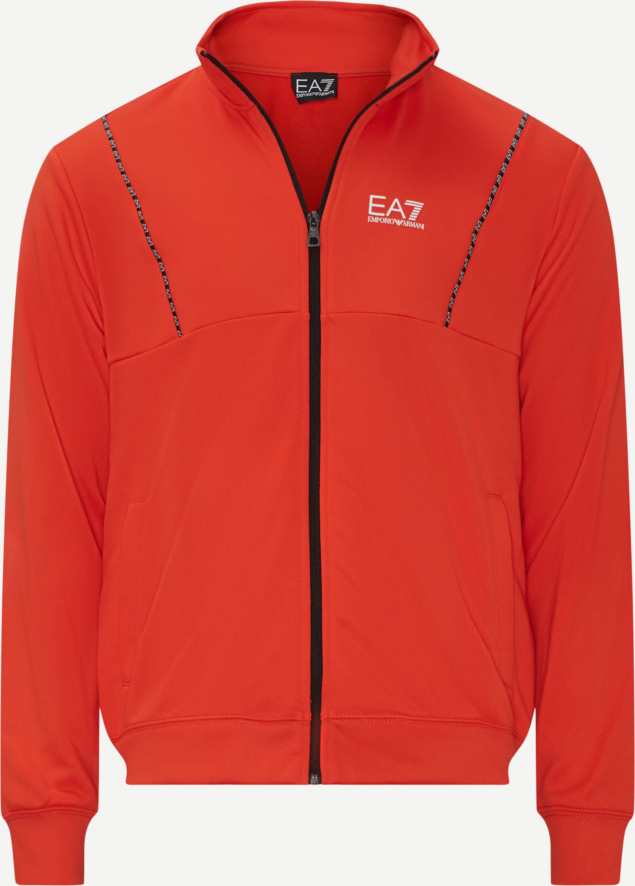 EA7 Sweatshirts PJHBZ 3LPM85 Orange