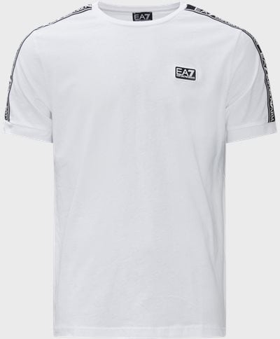 EA7 T-shirts PJ02Z 3LPT18 Hvid
