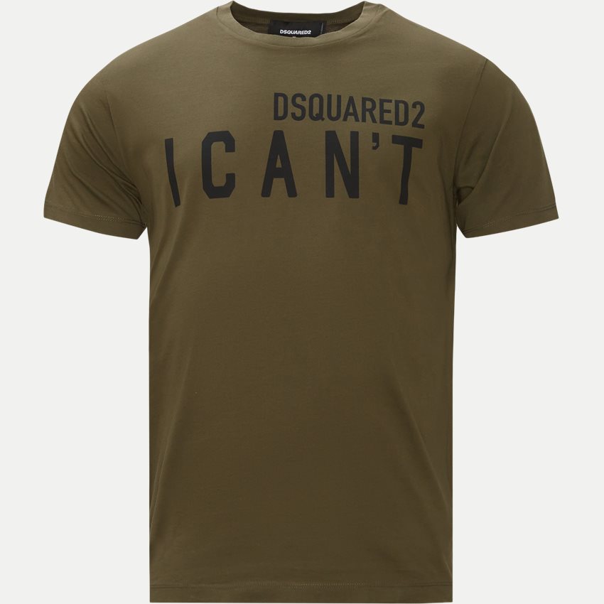 Dsquared2 T-shirts S74GD0859 S23009 N ARMY