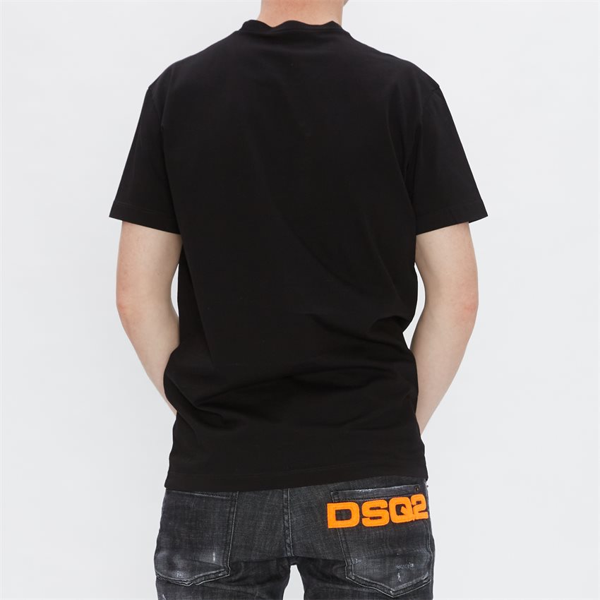 Dsquared2 T-shirts S74GD0993 S23009 SORT