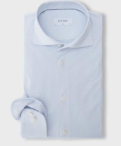 Eton Shirts 8002 84 Blue