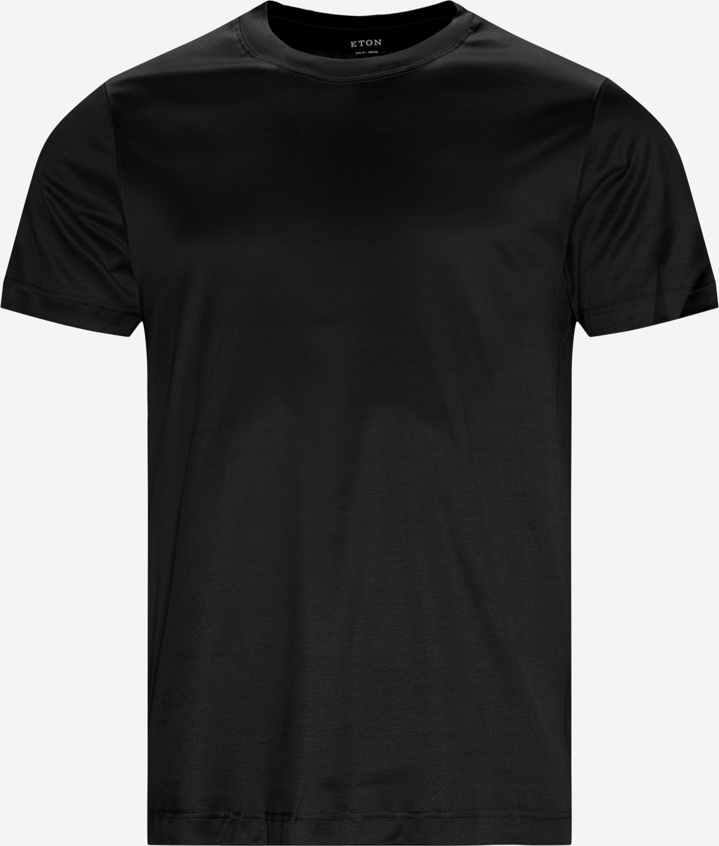 T-shirts - Slim fit - Svart