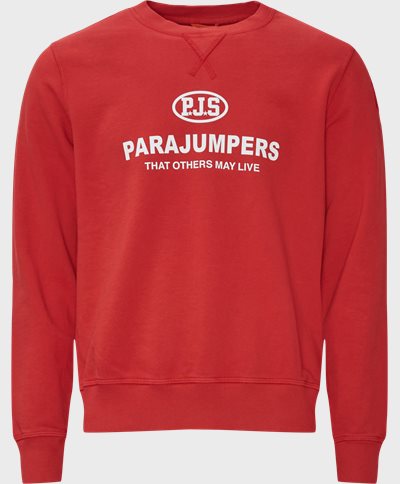Parajumpers Sweatshirts TOML GF02 Rød