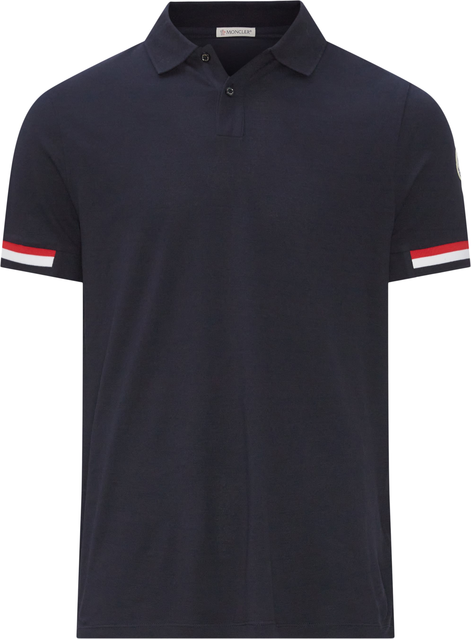 Tricolour Band Polo - T-shirts - Regular fit - Blå