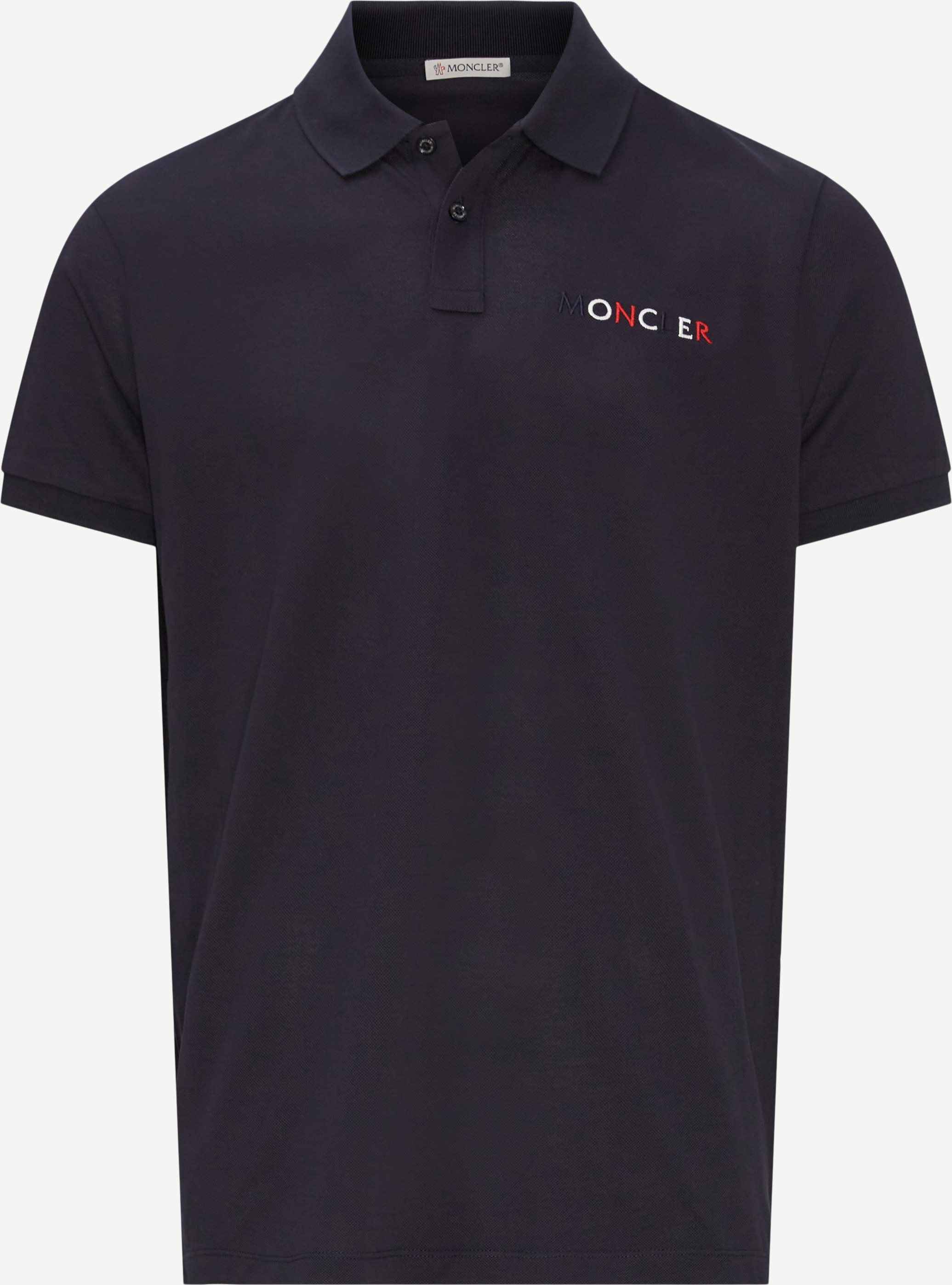 Logo Embroidered Polo Shirt - T-shirts - Regular fit - Blå