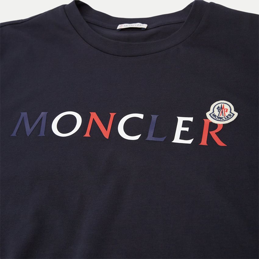 Moncler T-shirts 8C00043 8390T NAVY