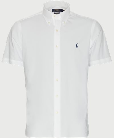 Poplin Stretch Short Sleeve Shirt Custom fit | Poplin Stretch Short Sleeve Shirt | Hvid