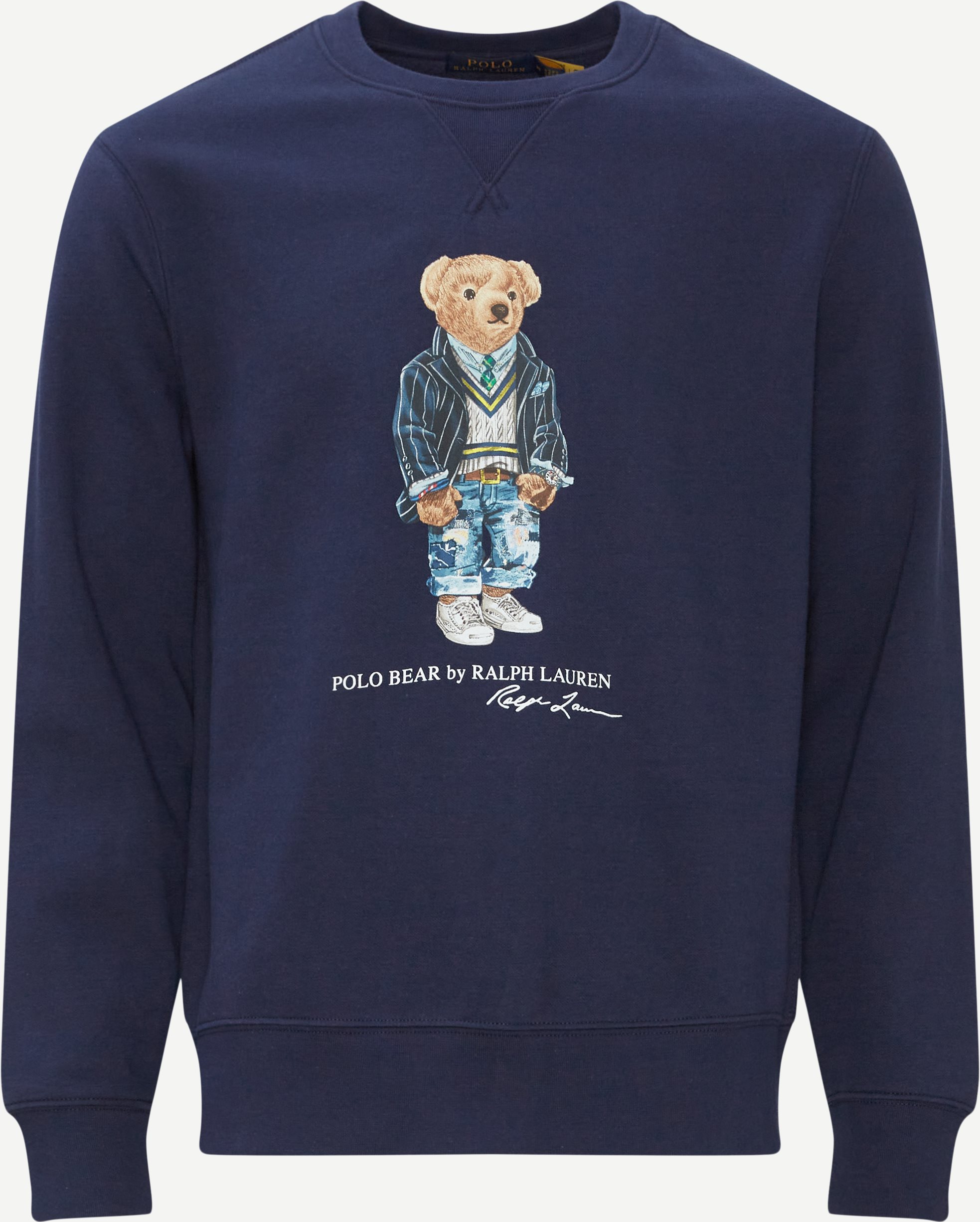Polo Bear Sweatshirt - Sweatshirts - Regular fit - Blå