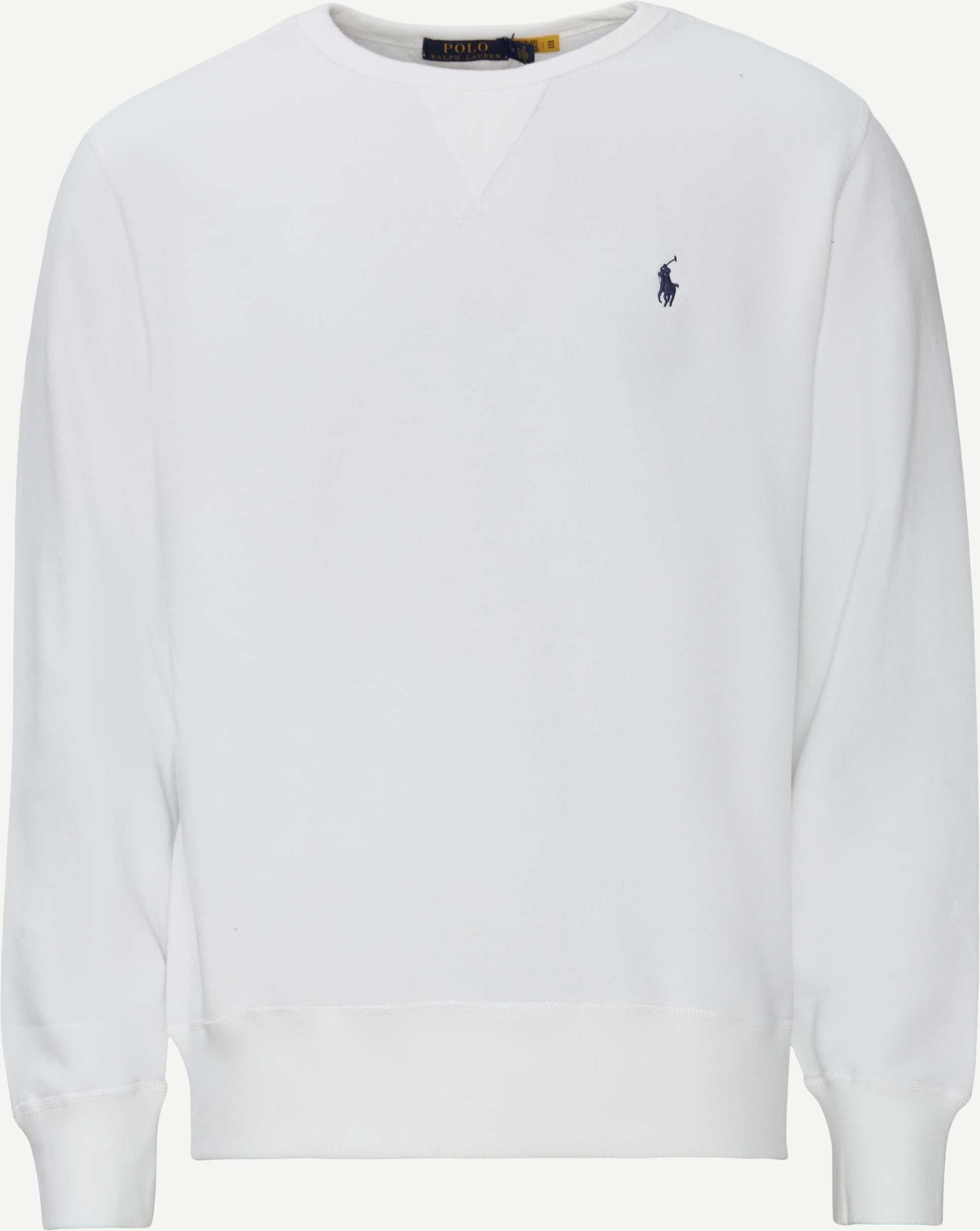 Fleece Classics Sweatshirt - Sweatshirts - Regular fit - Hvid