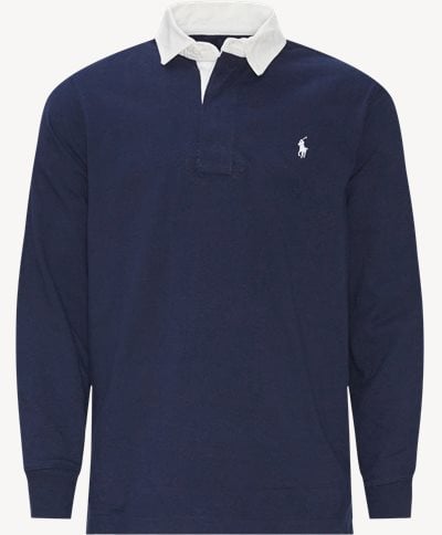 Rugby Long Sleeve Knit Classic fit | Rugby Long Sleeve Knit | Blue