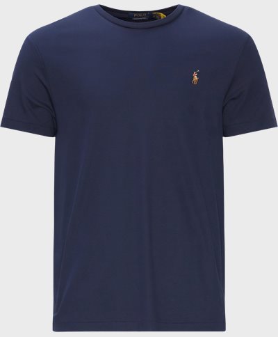 Polo Ralph Lauren T-shirts 710740727 SS22 Blå