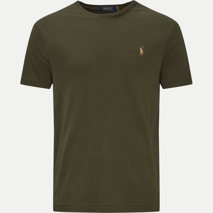 Polo Ralph Lauren T-shirts 710740727 SS22 OLIVEN