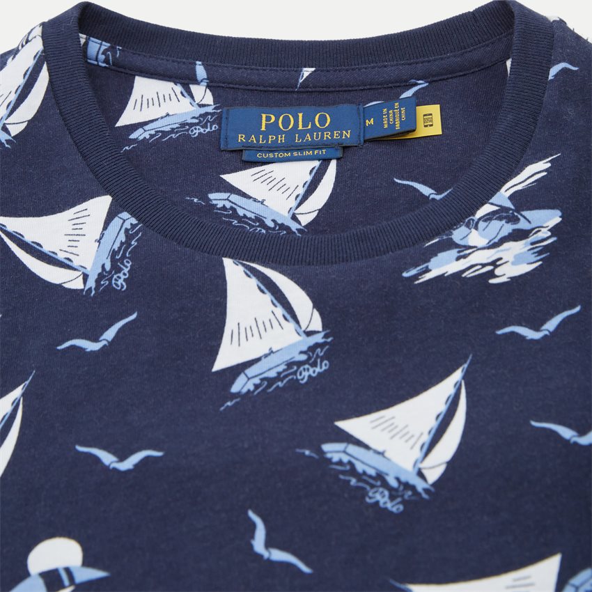 Polo Ralph Lauren T-shirts 710860606 BLÅ