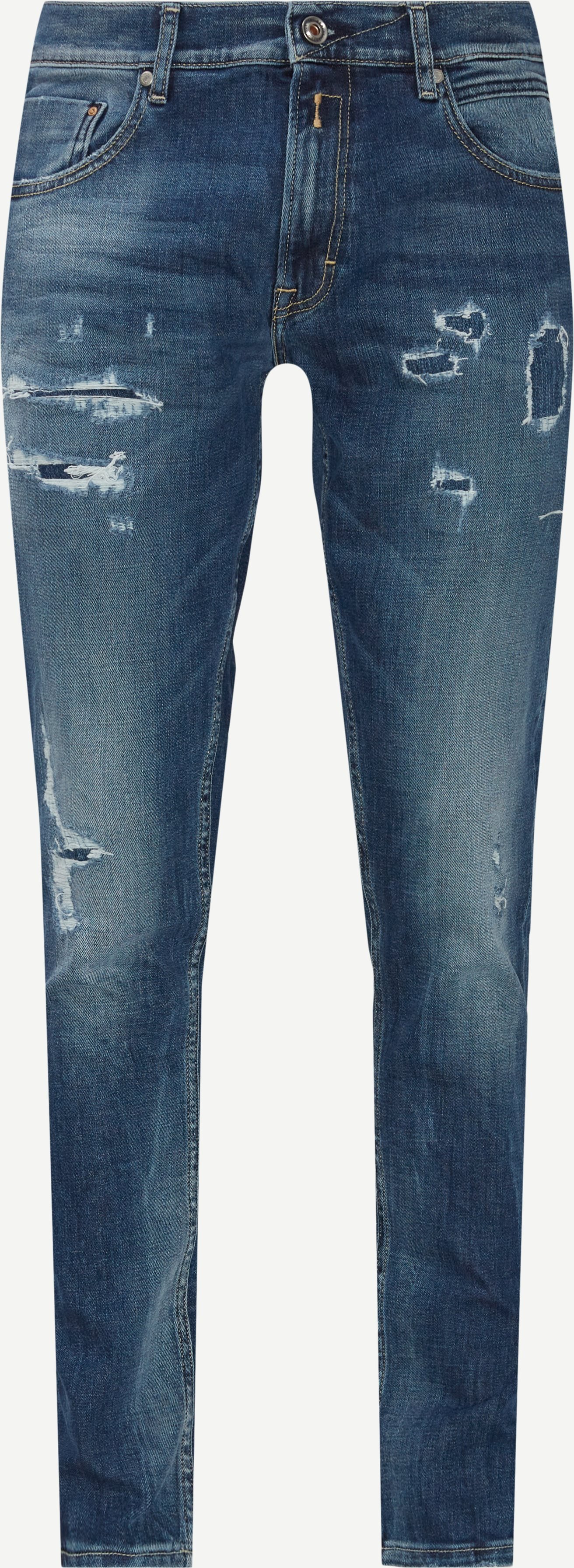 M1021E Broken Edge Jeans - Jeans - Tapered fit - Denim
