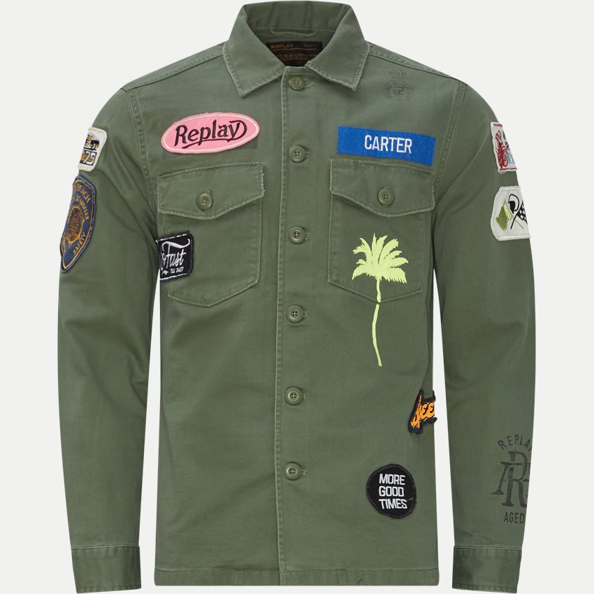 Shirts Replay EUR 84024 from ARMY 175 M8825H