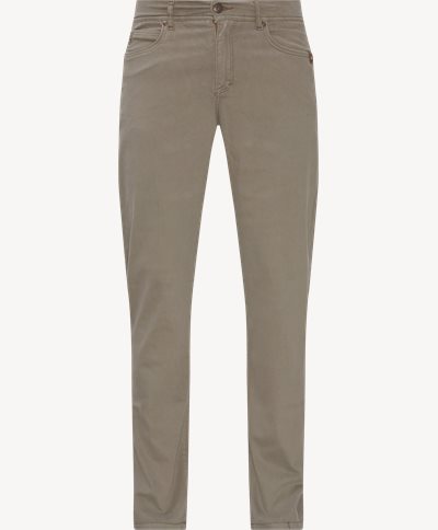 Suede Touch Burton Jeans Modern fit | Suede Touch Burton Jeans | Green