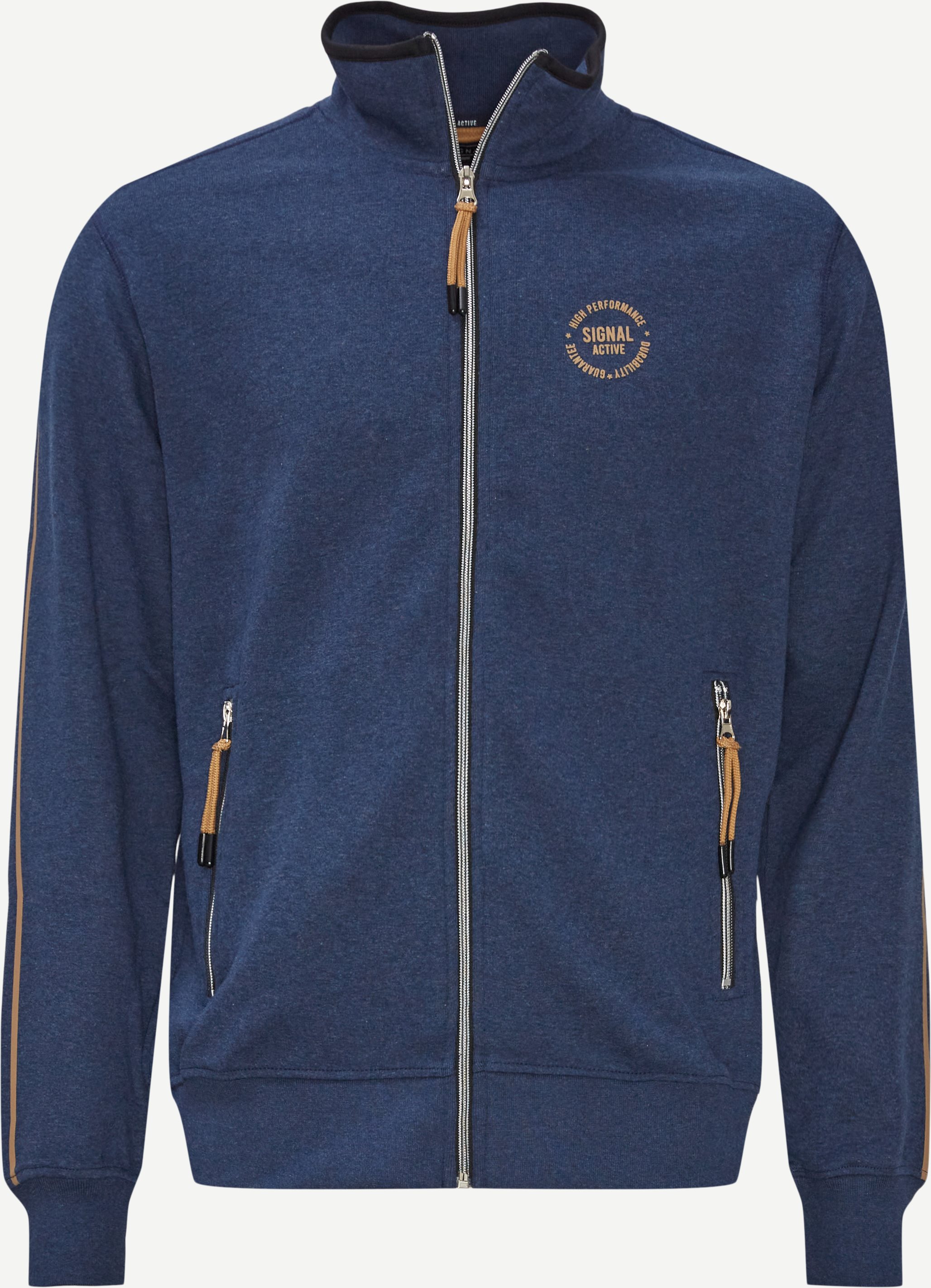 Bolt Sweatshirt - Sweatshirts - Regular fit - Blå