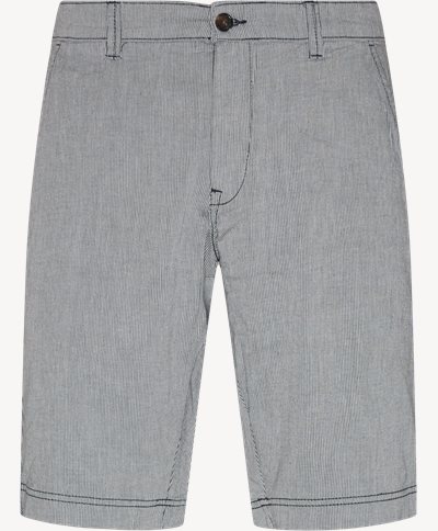 Hermann Stripe Shorts Regular fit | Hermann Stripe Shorts | Blue