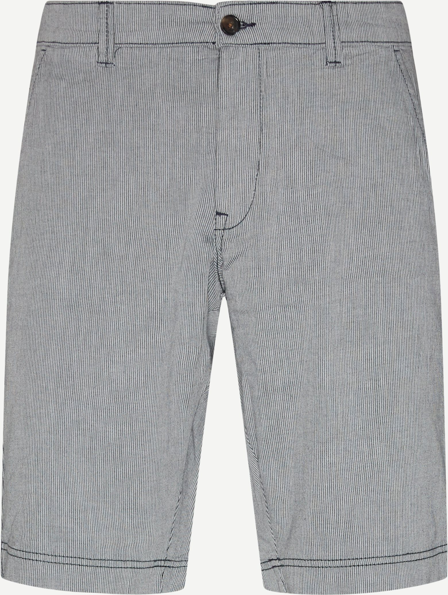Hermann Stripe Shorts - Shorts - Regular fit - Blå