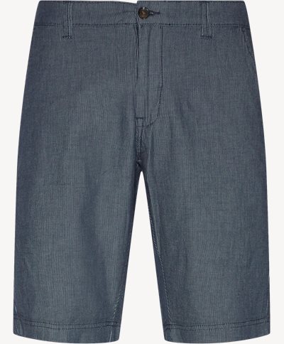 Hermann Stripe Shorts Regular fit | Hermann Stripe Shorts | Blå
