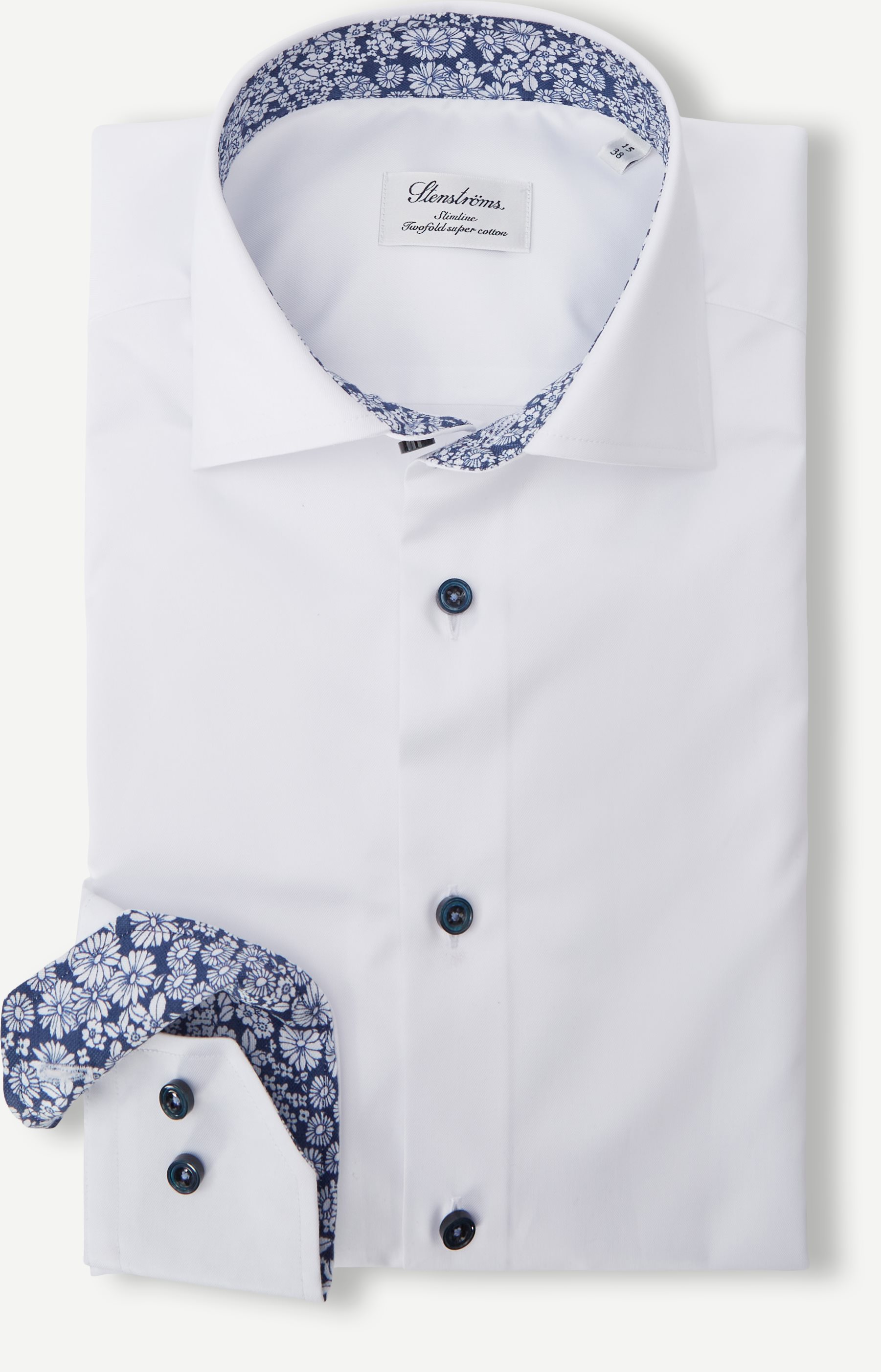 1937 Twofold Super Cotton Skjorte - Skjorter - Hvid