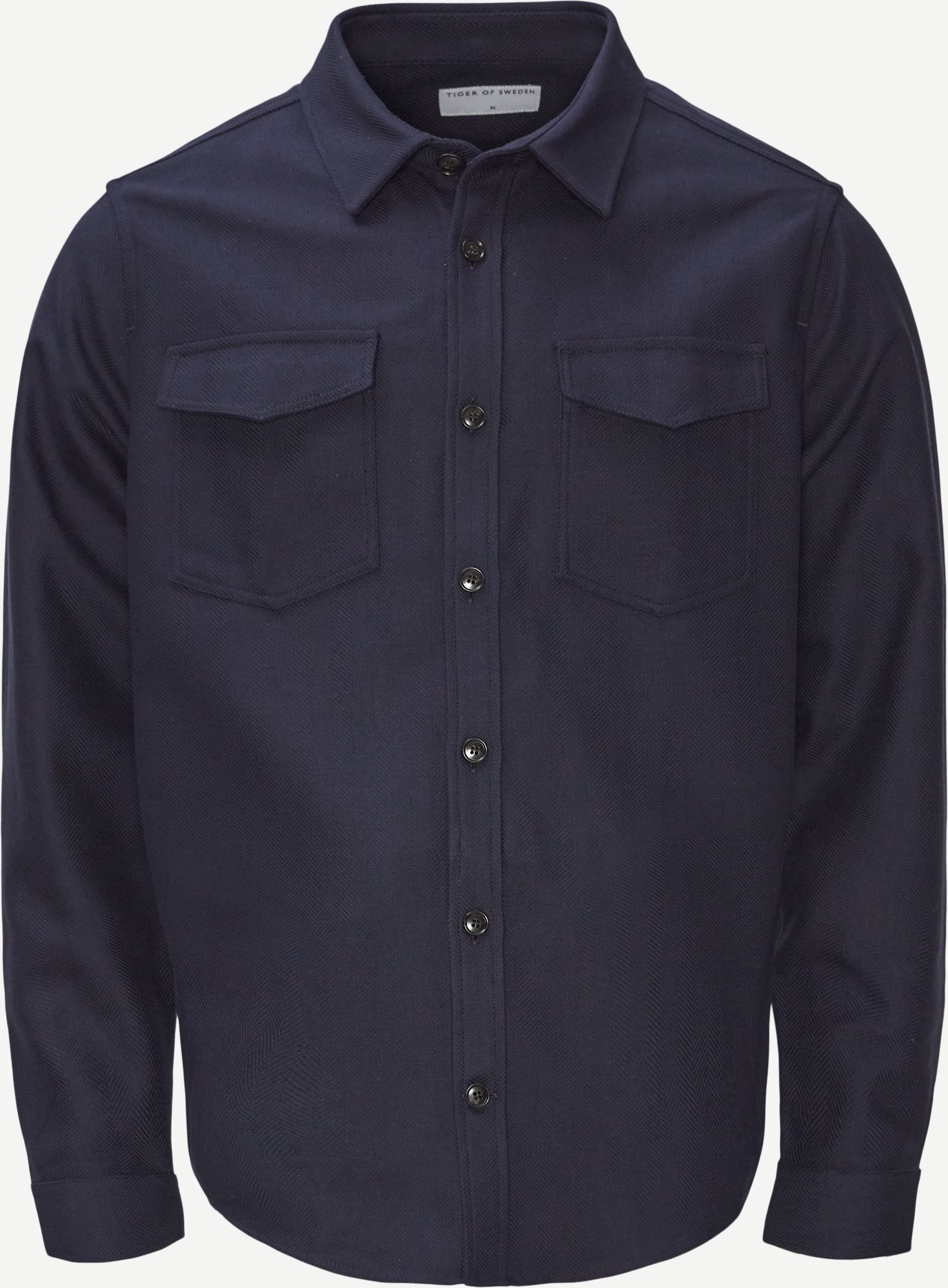 Arnou P Overshirt - Skjorter - Regular fit - Blå