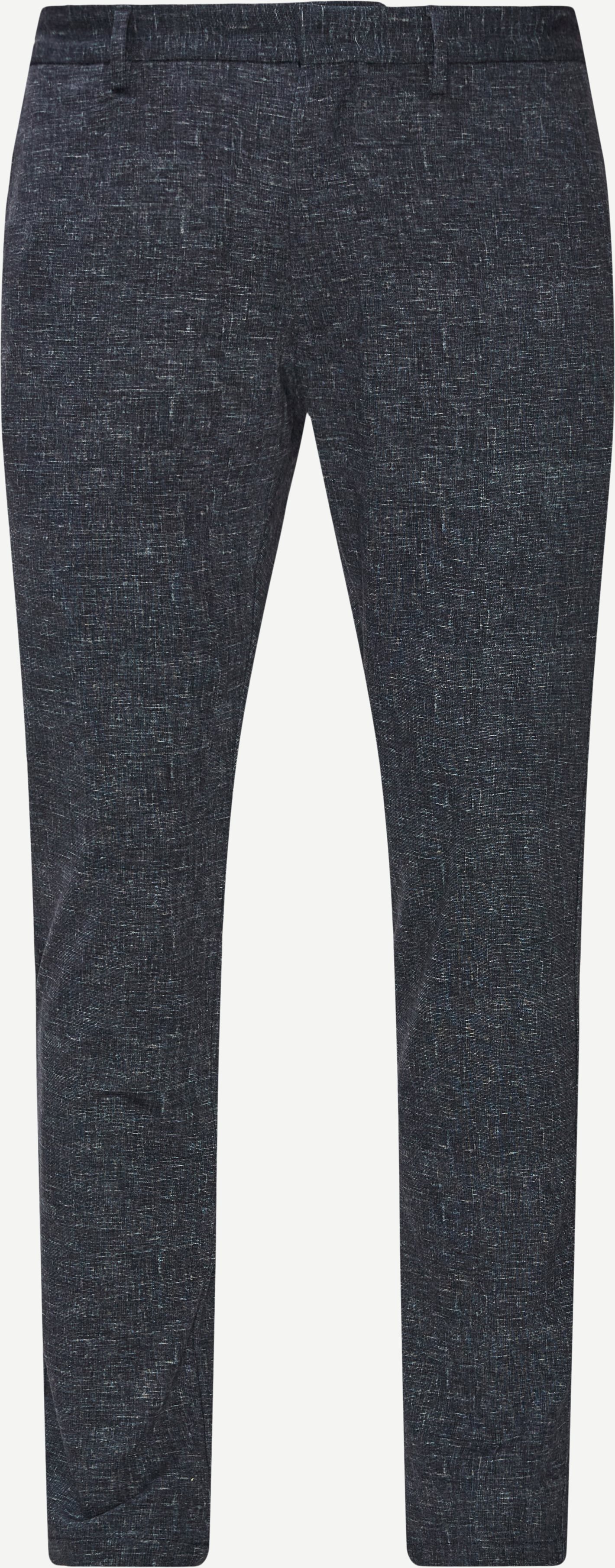 Bleecker Modern Jersey Pant - Bukser - Slim fit - Blå