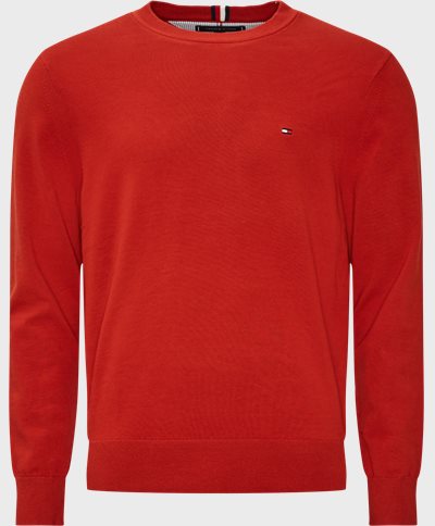 Tommy Hilfiger Knitwear 21316 CREW NECK SWEATER Red
