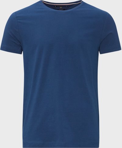 Tommy Hilfiger T-shirts 10800 STRETCH SLIM FIT TEE Blue