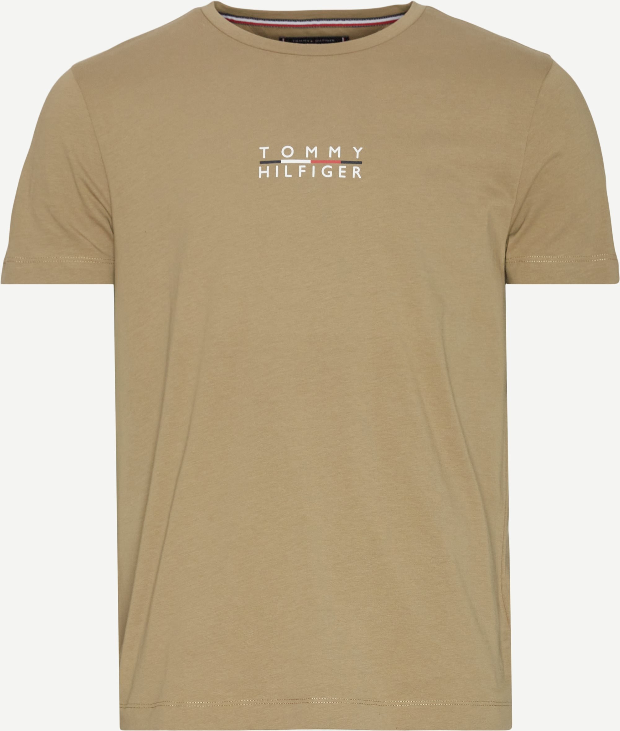 Tommy Hilfiger T-shirts 24547 SQUARE LOGO TEE Armé
