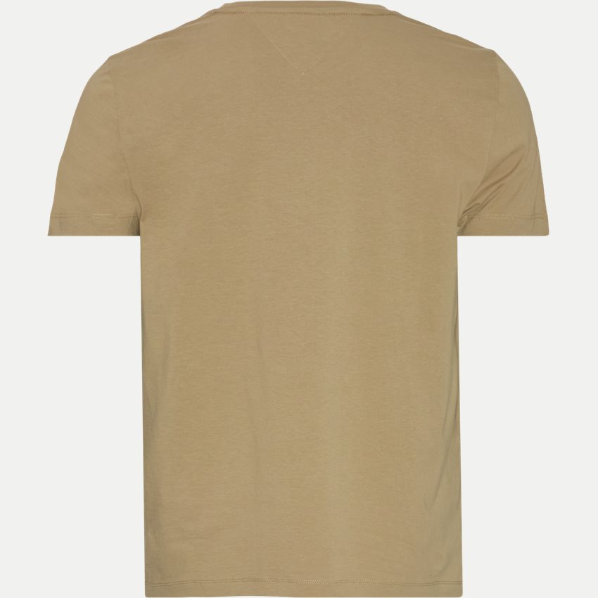 Tommy Hilfiger T-shirts 24547 SQUARE LOGO TEE ARMY