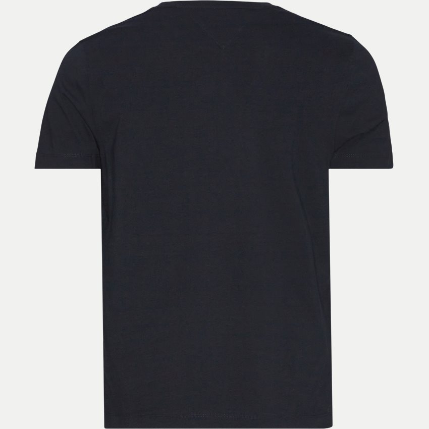 Tommy Hilfiger T-shirts 24547 SQUARE LOGO TEE NAVY
