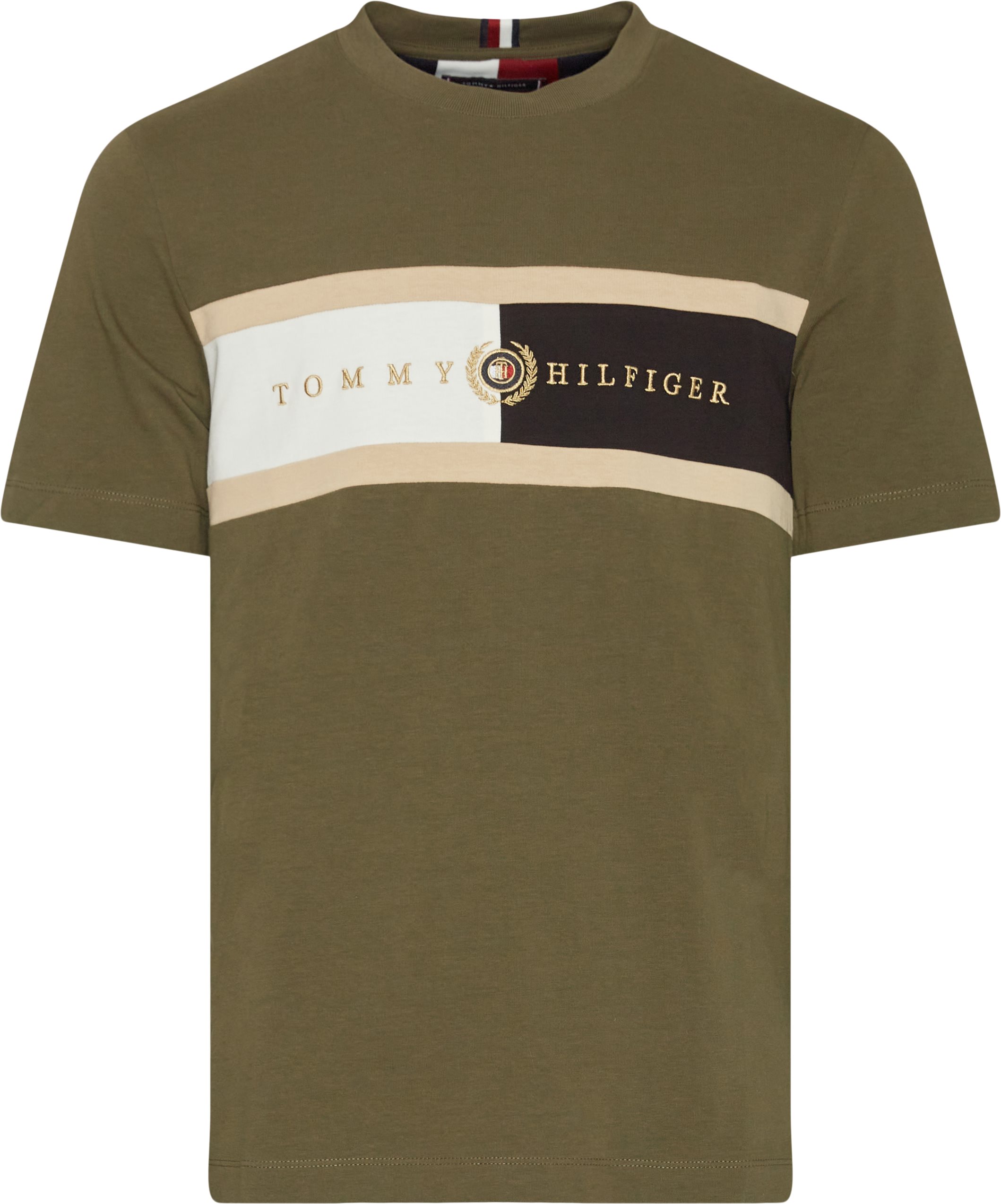 25064 ICON INSERT TEE T-shirts ARMY Tommy Hilfiger 53 EUR