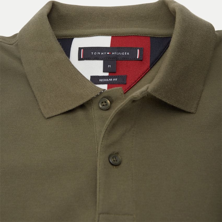 Tommy Hilfiger T-shirts 24735 ICON CHEST FLAG REGULAR POLO ARMY