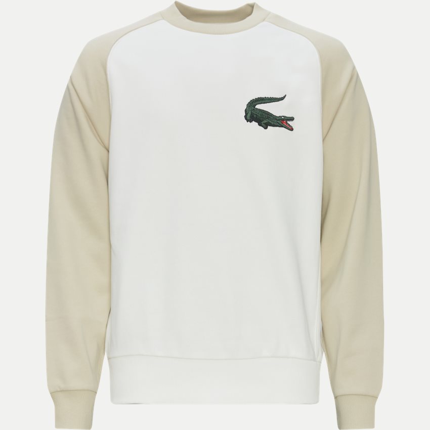 Crocodile Two-Tone Cotton Fleece Sweatshirt