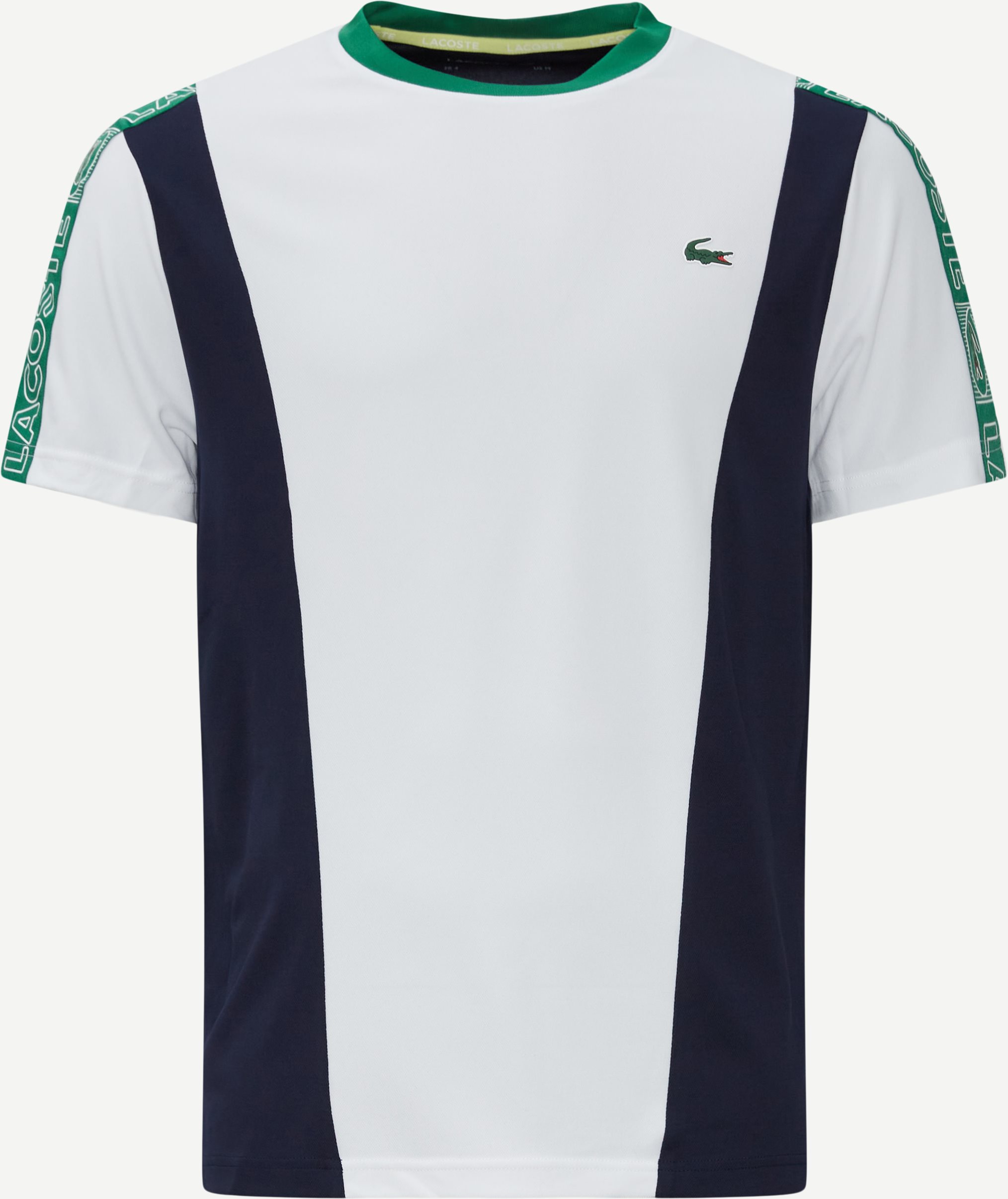 Sport Branded Bands Piqué T-shirt - T-shirts - Regular fit - Blå