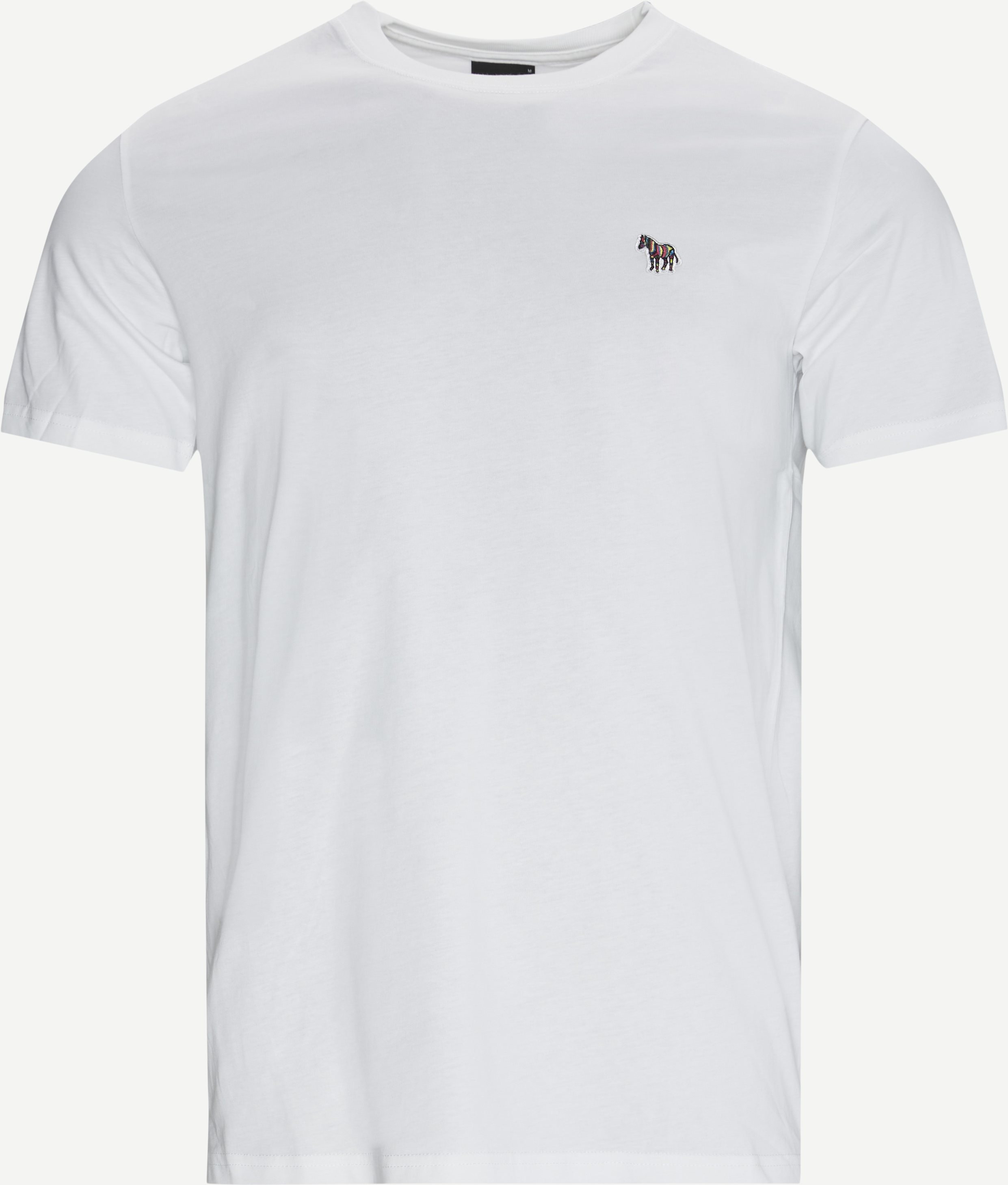 Azebra T-shirt - T-shirts - Regular fit - White