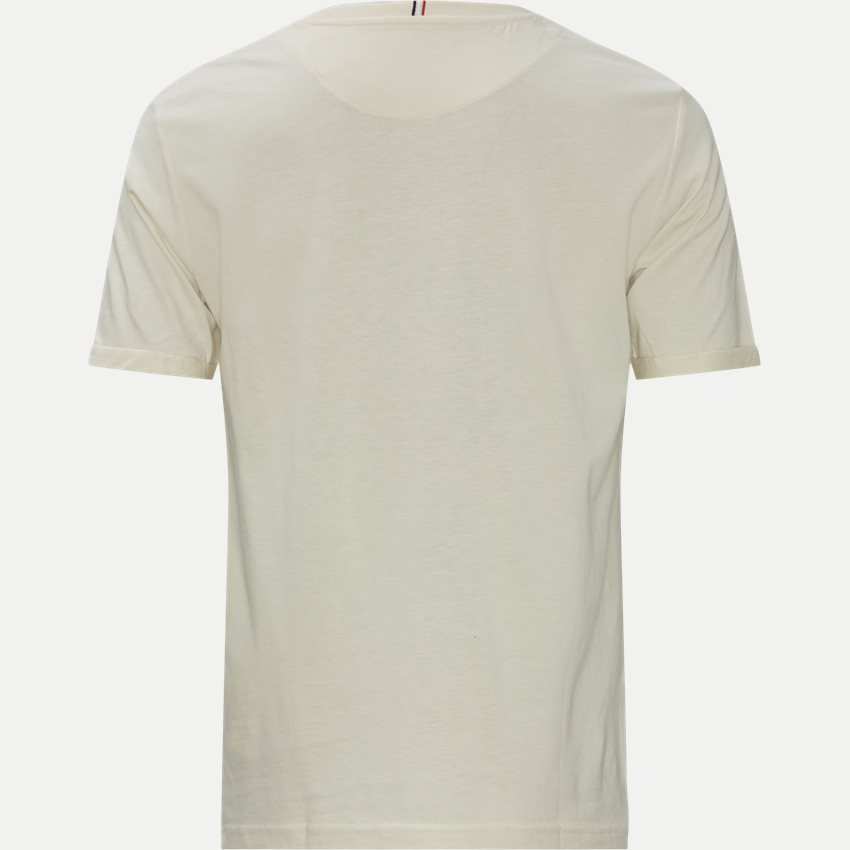 Les Deux T-shirts ENCORE BOUCLE T-SHIRT LDM101082 IVORY MELANGE/ORANGE