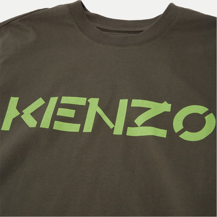 Kenzo T-shirts FB65TS0004SA 2022 ARMY
