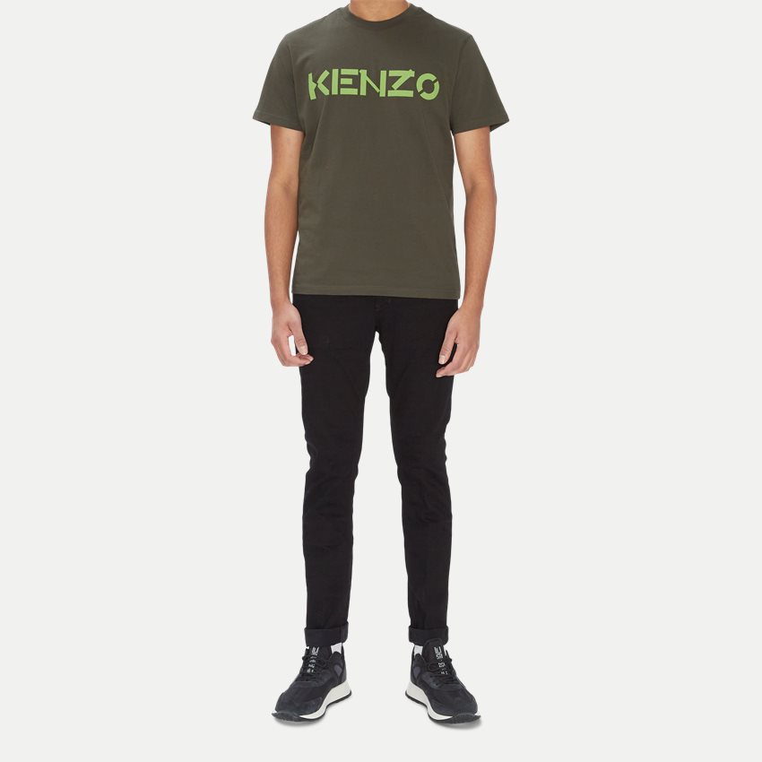 Kenzo T-shirts FB65TS0004SA 2022 ARMY