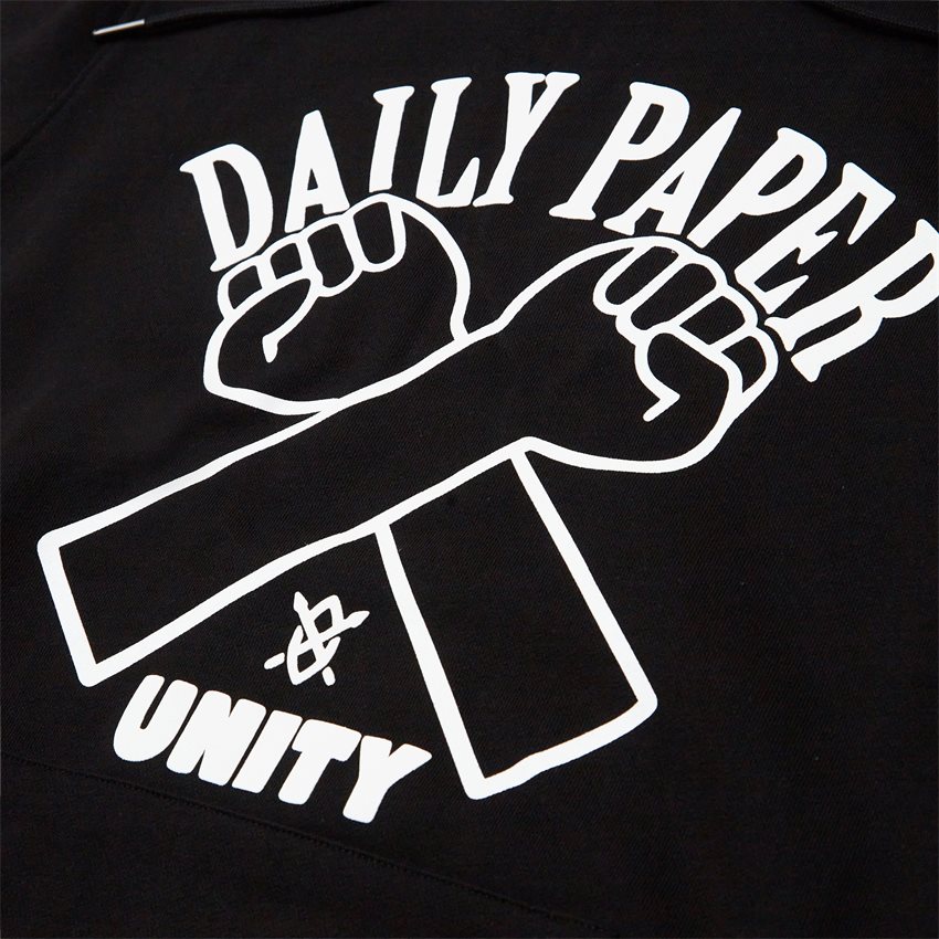 Daily Paper Sweatshirts MILO HOODIE 2211095 SORT