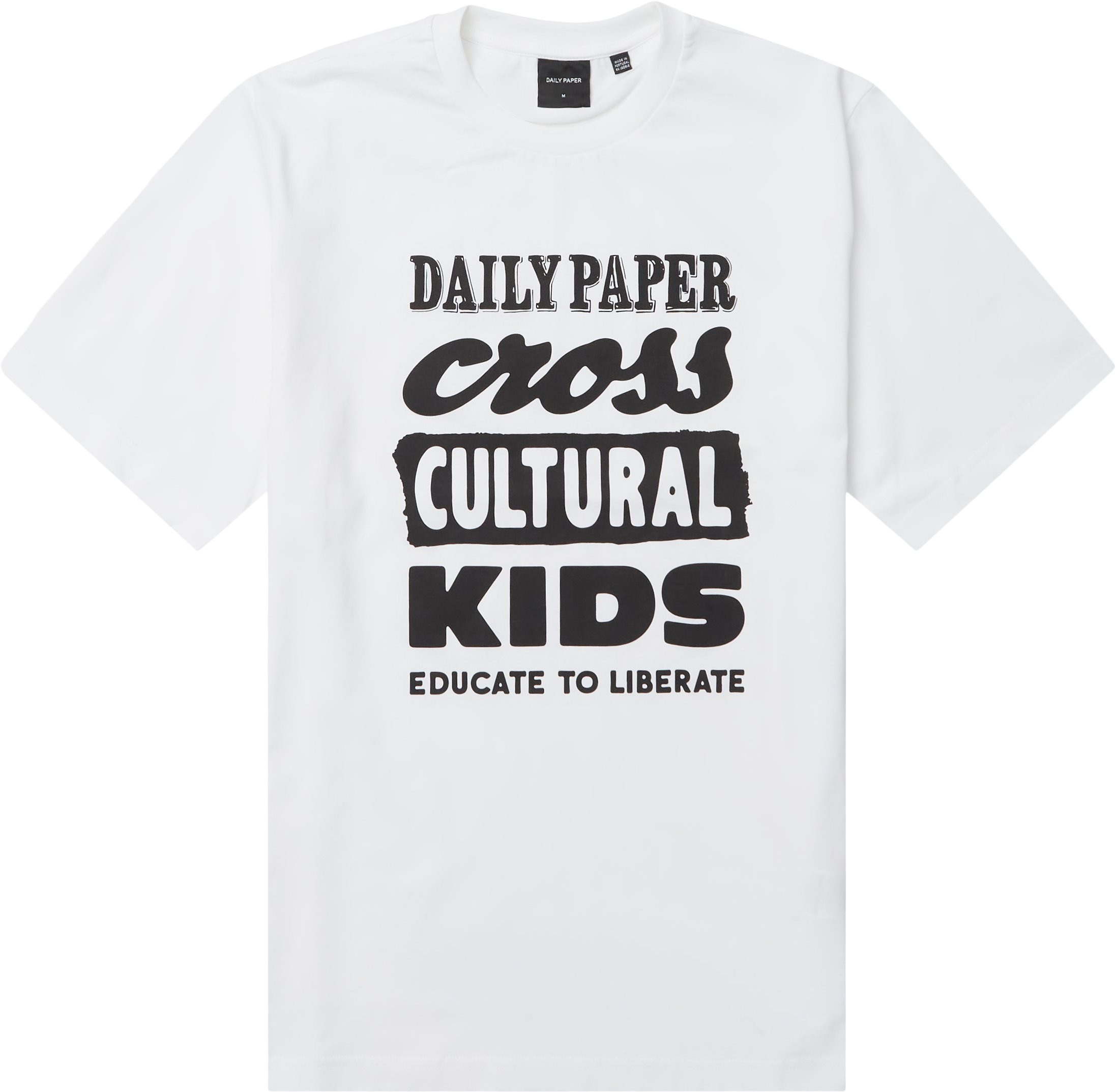 Daily Paper T-shirts MUTI SS T-SHIRT 2211017 Vit
