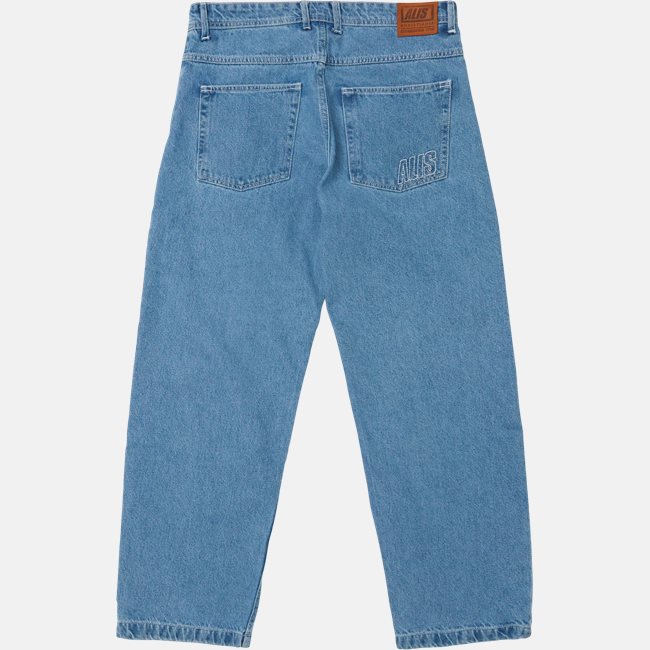 Classic Stencil Baggy Denim Jeans