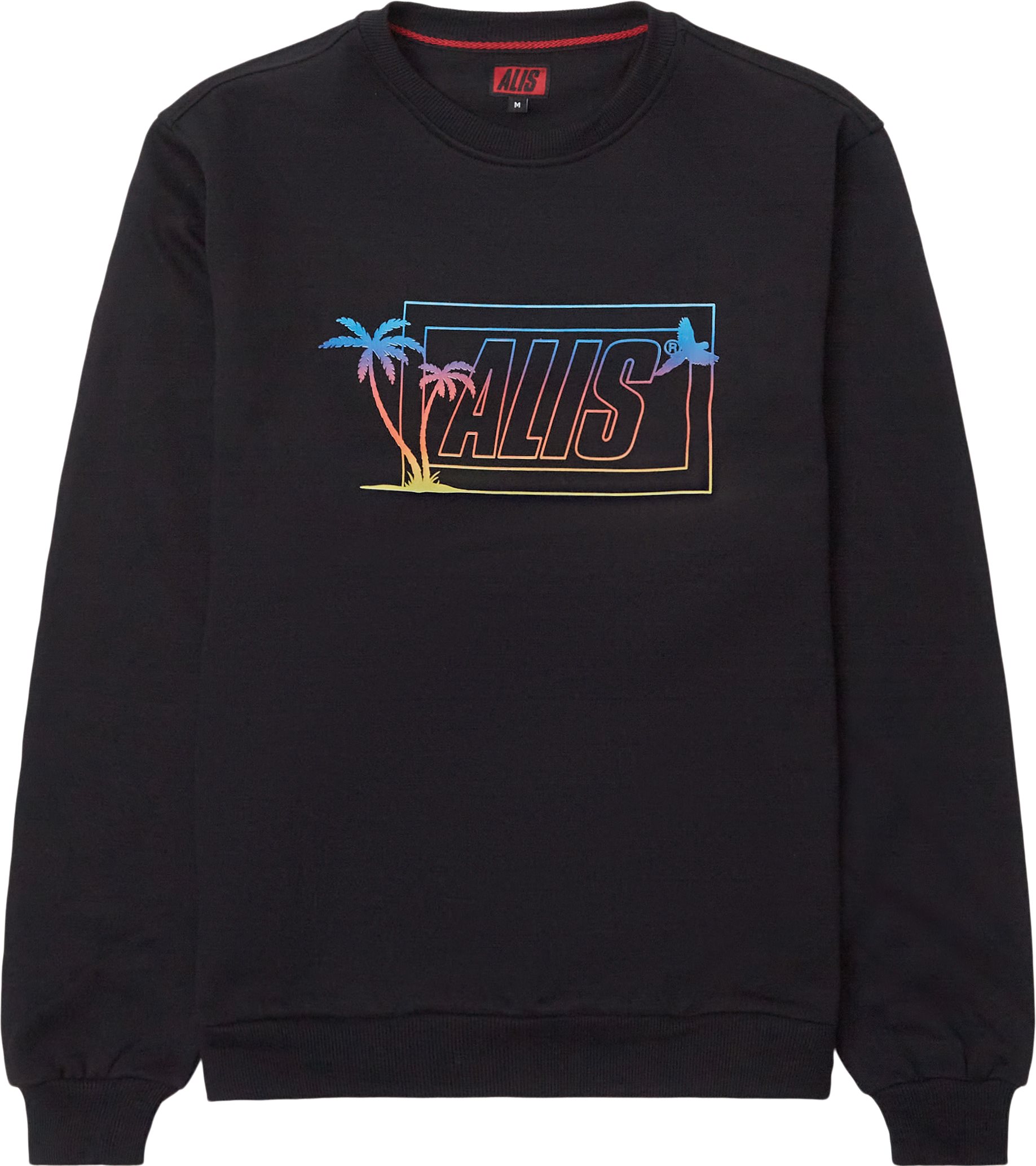 Sunset Box Logo Crewneck - Sweatshirts - Regular fit - Black